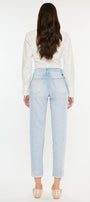 Bliss High Rise Mom Jeans - Official Kancan USA