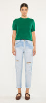 Bliss High Rise Mom Jeans - Official Kancan USA