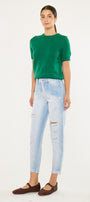 Bliss High Rise Mom Jeans - Official Kancan USA