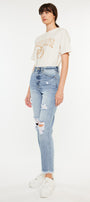 Oceane High Rise Slim Straight Leg Jeans - Official Kancan USA