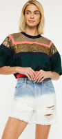 Spencer Ultra High Rise 90's Boyfriend Shorts - Official Kancan USA