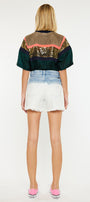 Spencer Ultra High Rise 90's Boyfriend Shorts - Official Kancan USA