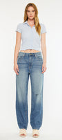 Quincy High Rise Dad Jeans - Official Kancan USA