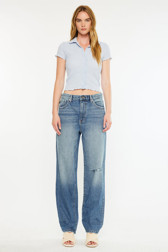 Quincy High Rise Dad Jeans