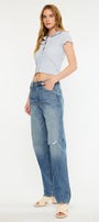 Quincy High Rise Dad Jeans - Official Kancan USA