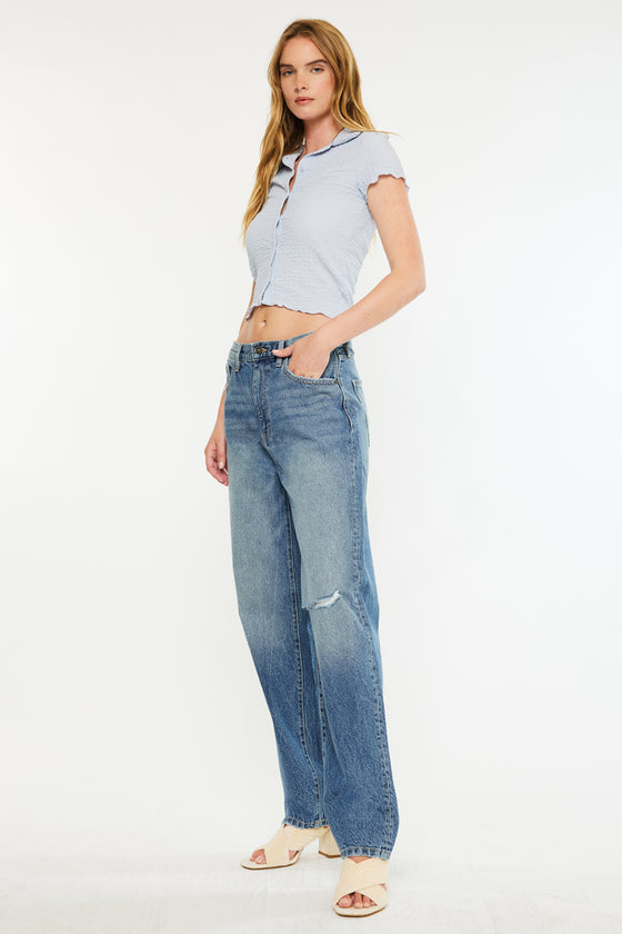 Quincy High Rise Dad Jeans