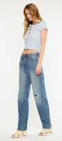 Quincy High Rise Dad Jeans - Official Kancan USA