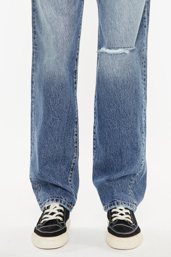 Quincy High Rise Dad Jeans - Official Kancan USA