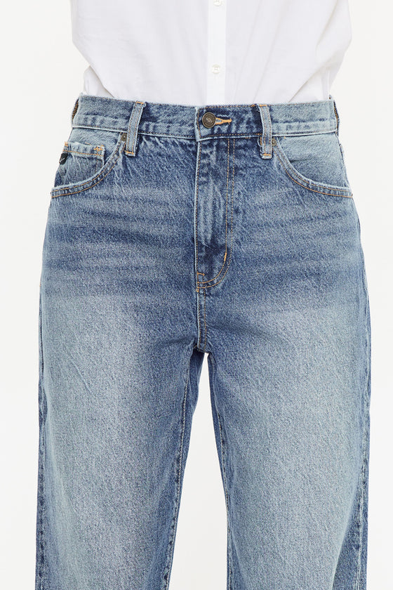 Quincy High Rise Dad Jeans - Official Kancan USA