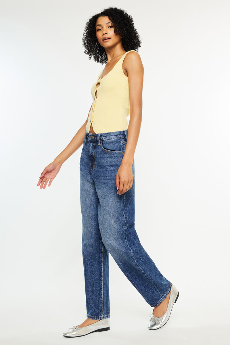 Kayn High Rise Dad Jeans - Official Kancan USA
