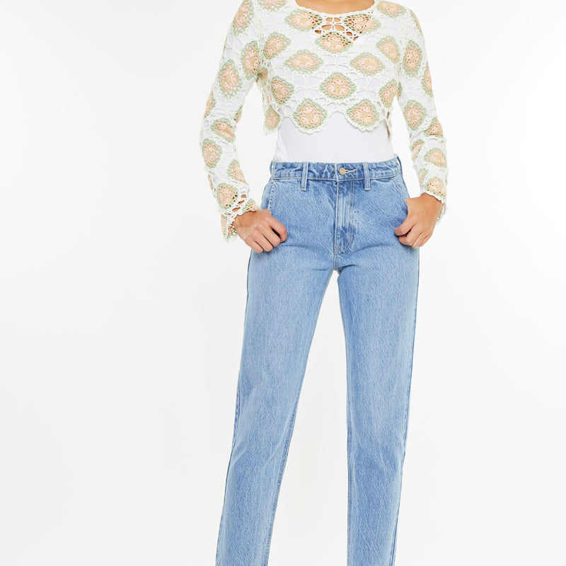 Hartford High Rise Mom Jeans - Official Kancan USA