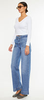 Finn Ultra High Rise Wide Fit Leg Jeans - Official Kancan USA
