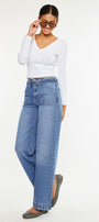 Finn Ultra High Rise Wide Fit Leg Jeans - Official Kancan USA