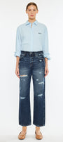 Raelynn High Rise Straight Leg Jeans - Official Kancan USA