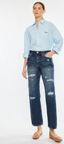 Raelynn High Rise Straight Leg Jeans - Official Kancan USA