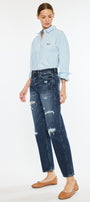 Raelynn High Rise Straight Leg Jeans - Official Kancan USA