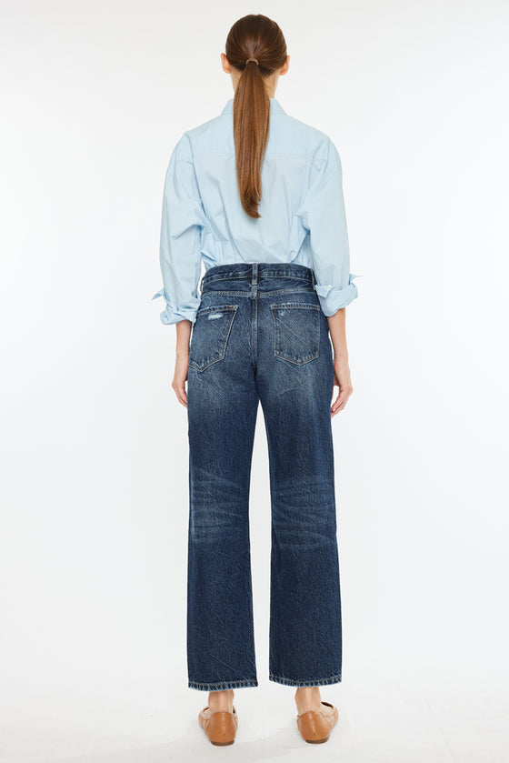 Raelynn High Rise Straight Leg Jeans - Official Kancan USA