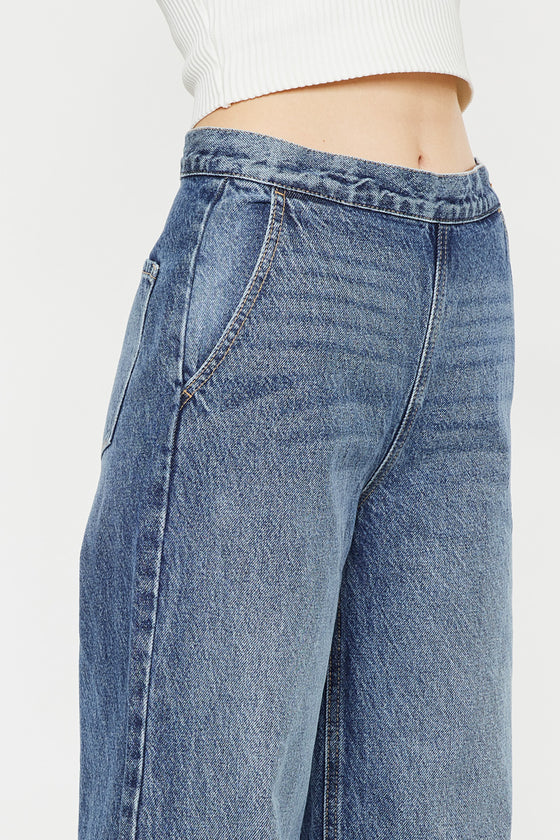 Anthea Ultra High Rise Wide Jeans - Official Kancan USA