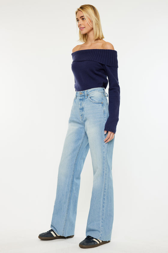 Becca High Rise 90's Flare Jeans - Official Kancan USA