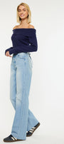 Becca High Rise 90's Flare Jeans - Official Kancan USA