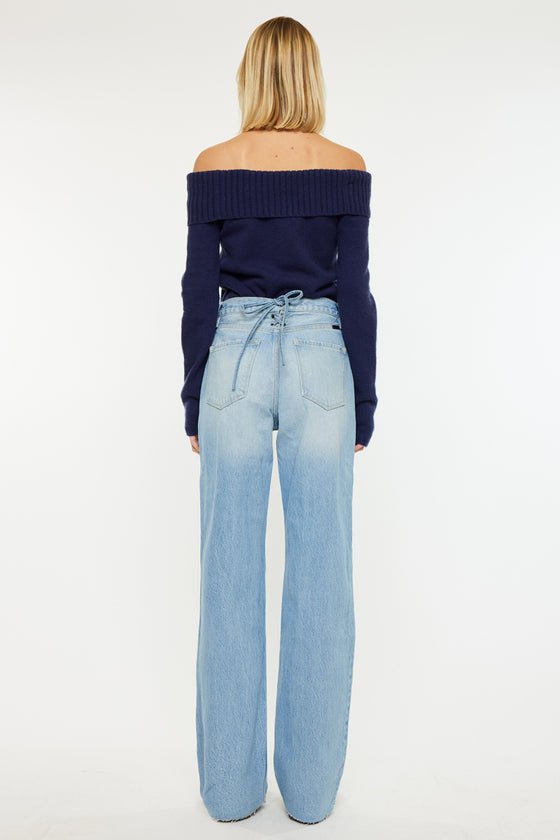 Becca High Rise 90's Flare Jeans - Official Kancan USA