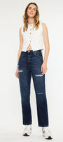 Fox Ultra High Rise 90's Boyfriend Jeans - Official Kancan USA