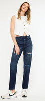 Fox Ultra High Rise 90's Boyfriend Jeans - Official Kancan USA