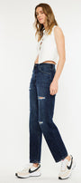 Fox Ultra High Rise 90's Boyfriend Jeans - Official Kancan USA