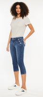 Sweeny Mid Rise Capris - Official Kancan USA