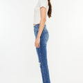 Pamela High Rise Slim Straight Leg Jeans - Official Kancan USA