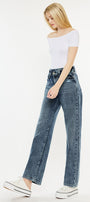 Kora High Rise 90's Straight Leg Jeans - Official Kancan USA