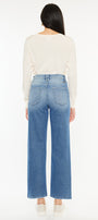 Bethany High Rise 90's Criss Cross Straight Jeans - Official Kancan USA