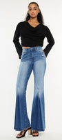 Evangeline High Rise Flare Jeans - Official Kancan USA