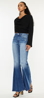 Evangeline High Rise Flare Jeans - Official Kancan USA