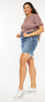 Datrina Ultra High Rise Bermuda Shorts (Plus Size) - Official Kancan USA