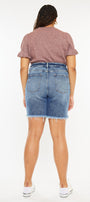 Datrina Ultra High Rise Bermuda Shorts (Plus Size) - Official Kancan USA