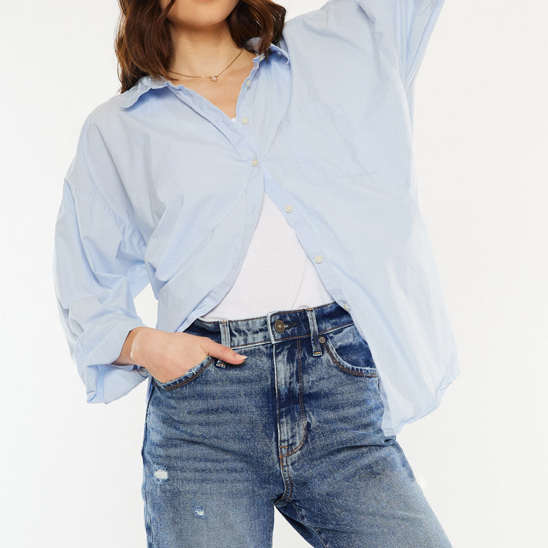 Katrina Ultra High Rise Bermuda Shorts - Official Kancan USA