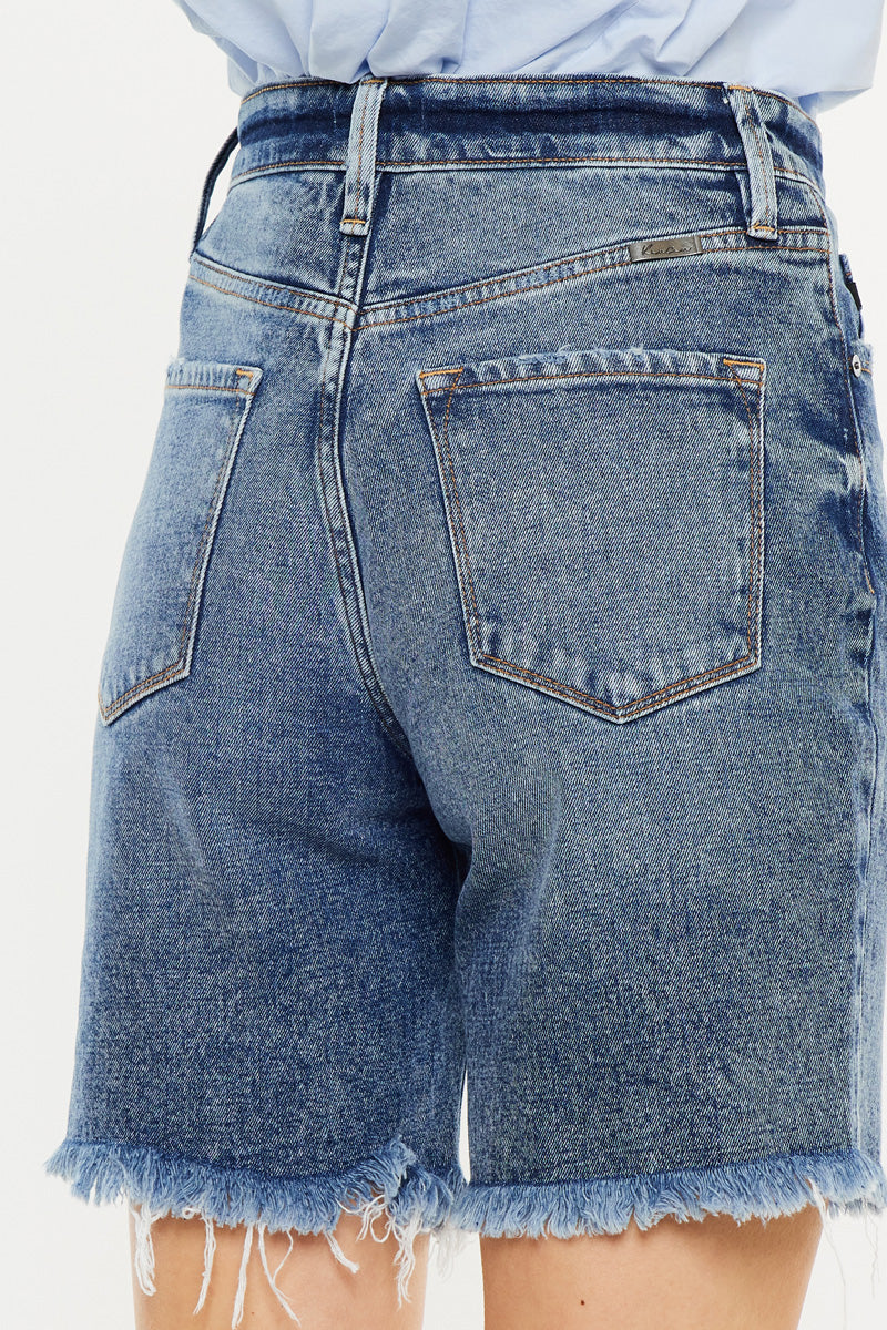 Katrina Ultra High Rise Bermuda Shorts - Official Kancan USA