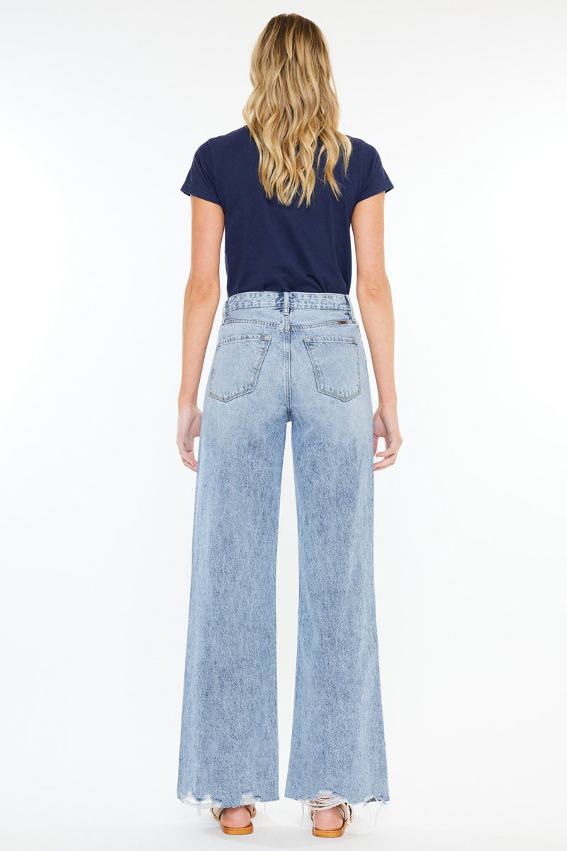 Mercy Ultra High Rise Wide Leg Jeans