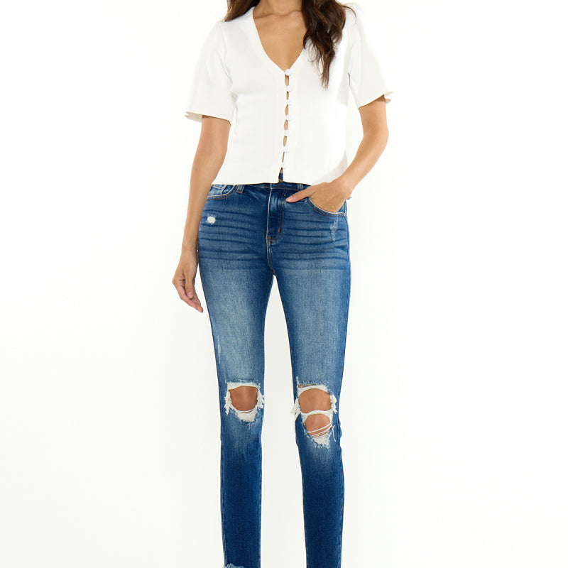 Kirstie High Rise Ankle Skinny