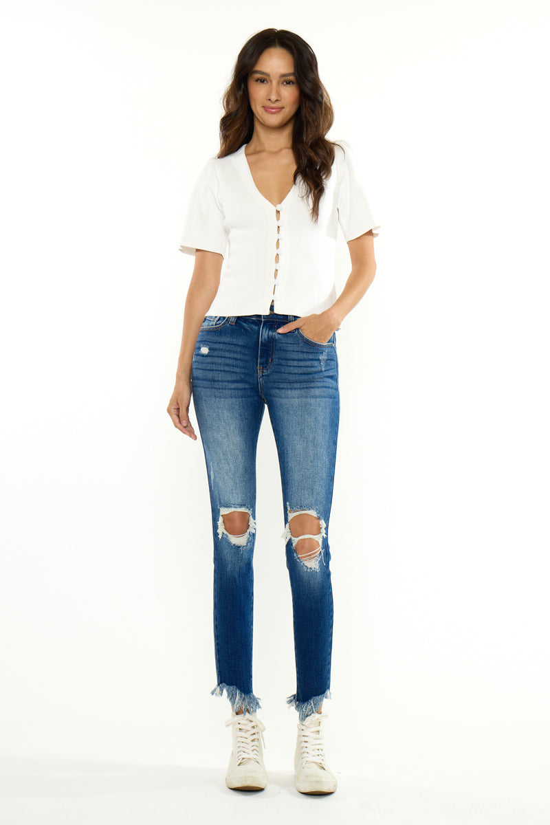 Kirstie High Rise Ankle Skinny