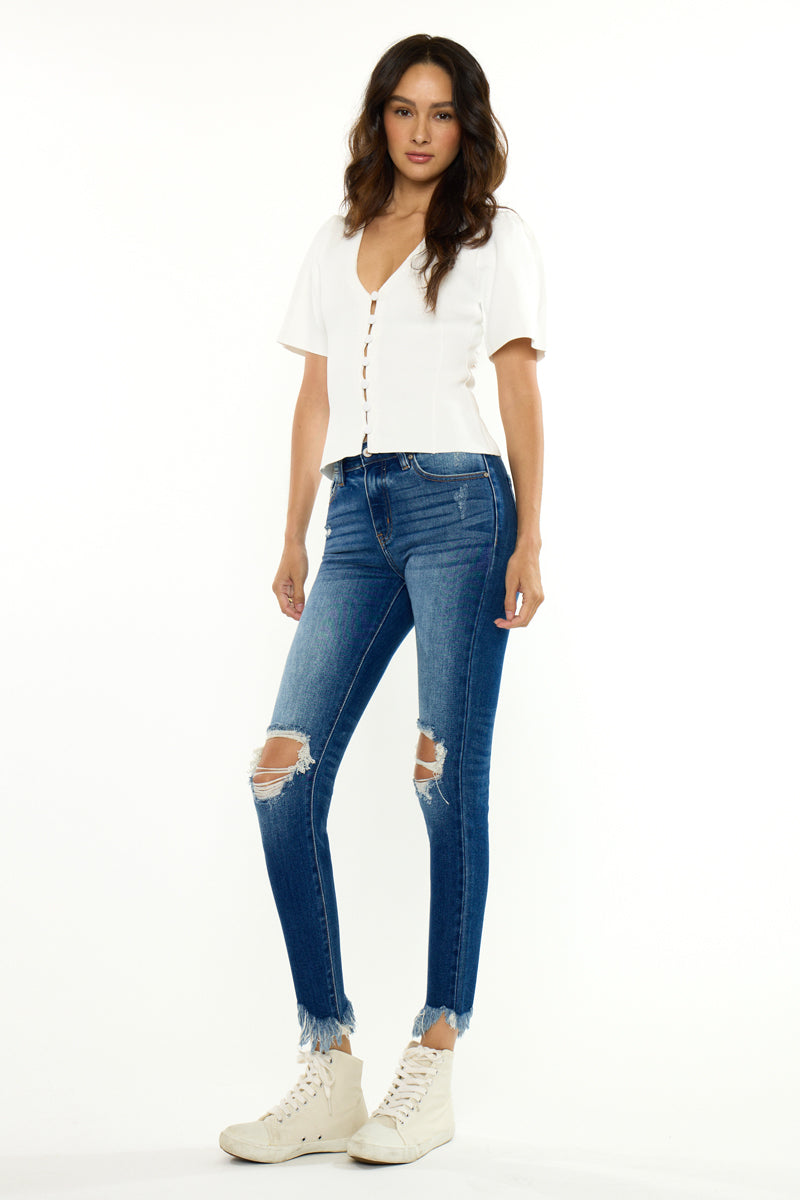 Kirstie High Rise Ankle Skinny