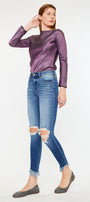 Kirstie High Rise Ankle Skinny Jeans - Official Kancan USA