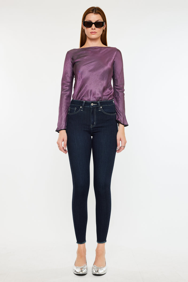Phoebe High Rise Ankle Skinny Jeans - Official Kancan USA