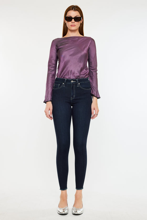 Phoebe High Rise Ankle Skinny Jeans - Official Kancan USA