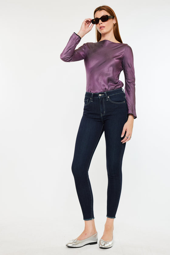 Phoebe High Rise Ankle Skinny Jeans - Official Kancan USA