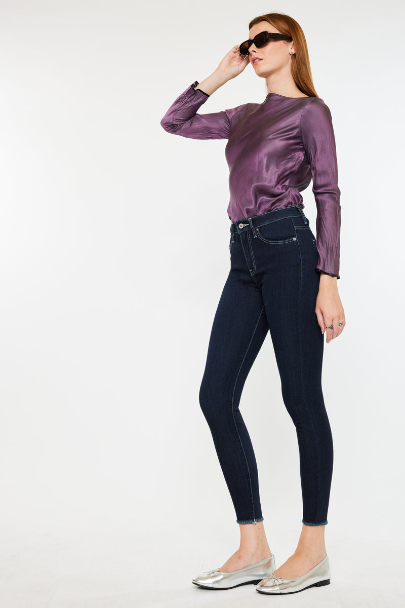 Phoebe High Rise Ankle Skinny Jeans - Official Kancan USA