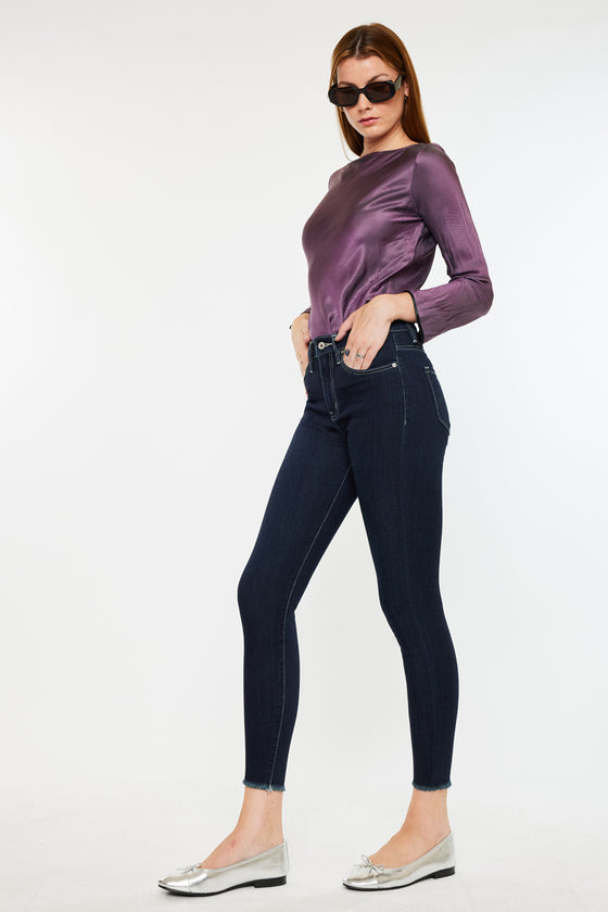 Phoebe High Rise Ankle Skinny Jeans - Official Kancan USA