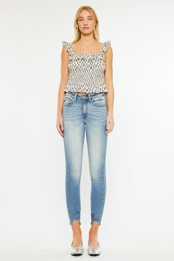 Palmer High Rise Ankle Skinny - Official Kancan USA