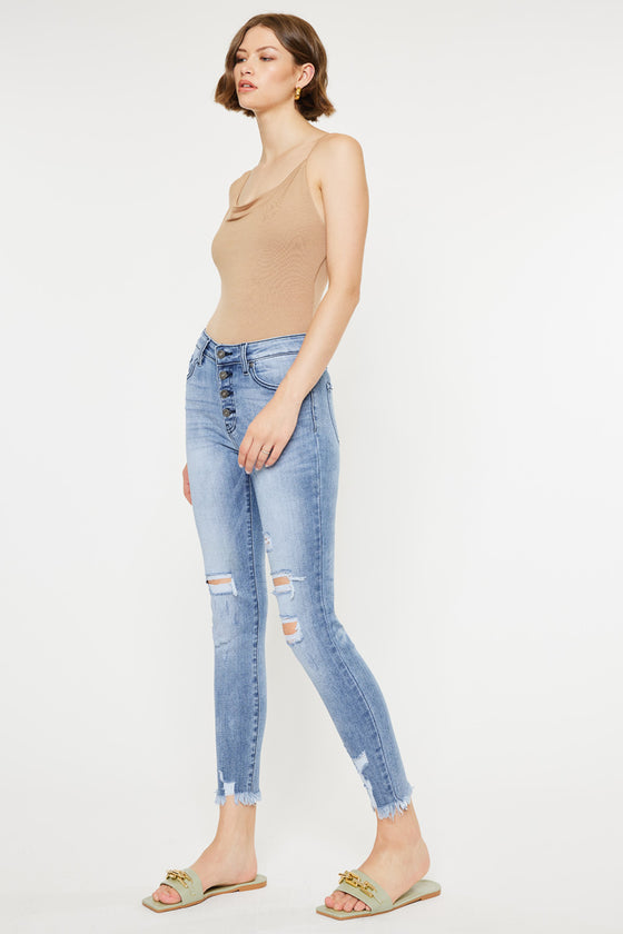 Maple High Rise Super Skinny Jeans - Official Kancan USA